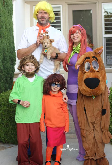 Maybe you would like to learn more about one of these? Scooby-Doo Gang Family Costume - Repeat Crafter Me