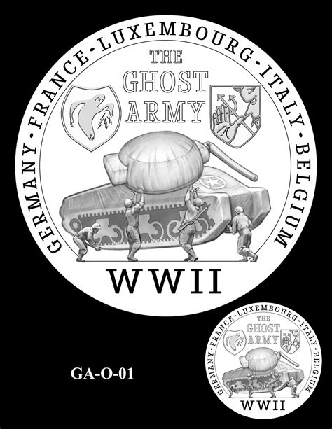 Ghost Army Congressional Gold Medal Ccac Images U S Mint