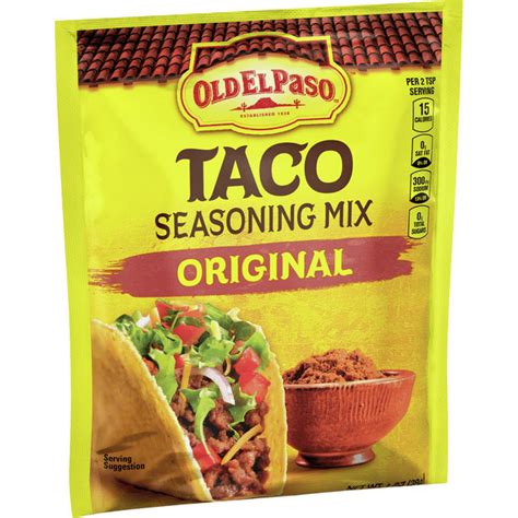 Old El Paso Taco Seasoning Mix Original 1 Oz