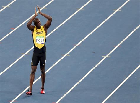 rio 2016 live usain bolt wins third 100m title as team gb dominates on sunday night with gold
