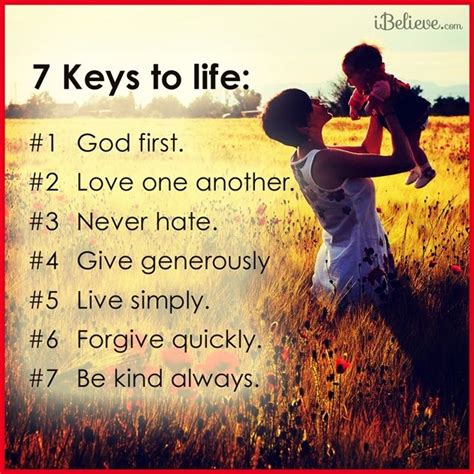 7 Keys To A Godly Life Godly Life Life Quotes To Live By Daily