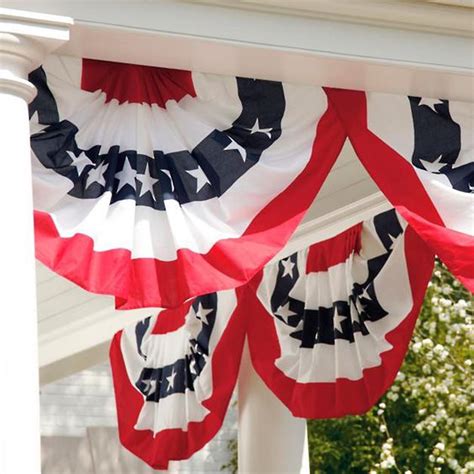 Jetlifee American Us Bunting Flags 4x8 Ft Usa Pleated Fan Flag By Us
