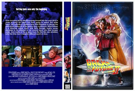 Back To The Future Part Ii Movie Dvd Custom Covers 1989 Back To
