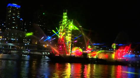 Brisbane Festival Water And Light Show 1080p Youtube