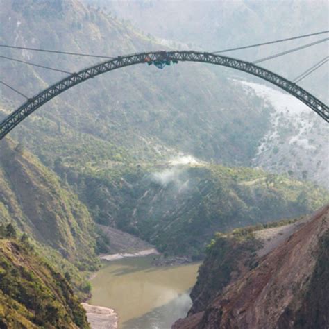 Indias Mega Projects Chenab Bridge Is All Set To Be Worlds Highest
