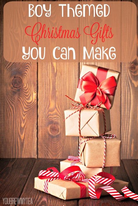Great christmas gifts you can make. Boy Themed Christmas Gifts You Can Make