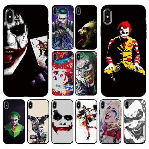 Joker Harley Quinn Dc Marvel Suave Cubierta Tpu Para Apple Iphone 6 6s