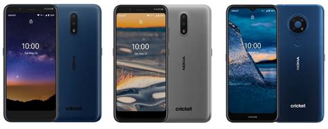Hmd Global Brings A Trio Of Nokia Phones To Cricket Wireless Priced
