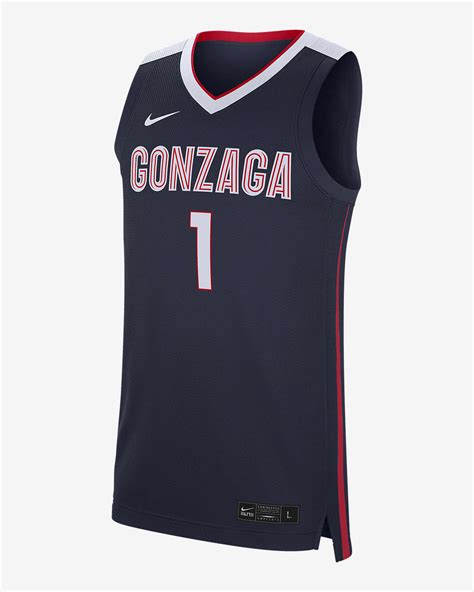 Nike College Replica Gonzaga Mens Basketball Jersey