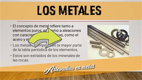 Los Metales Tipos De Metales Características Propiedades Youtube