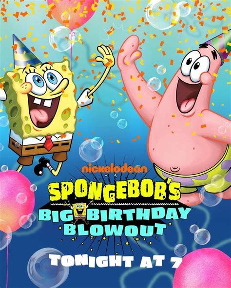 Pin On Spongebobs Big Birthday Blowout