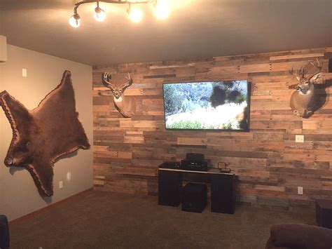 Pallet Wood Accent Wall Sustainable Lumber Company