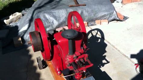 It will not work on a spark plug fired engine. 1922 Associated Chore Boy Hit and Miss Engine - YouTube