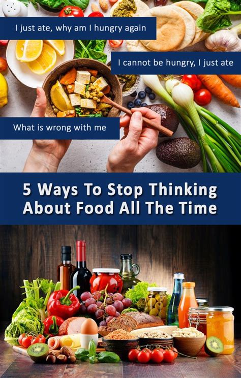 5 Ways To Stop Thinking About Food All The Time Intuitive Eating