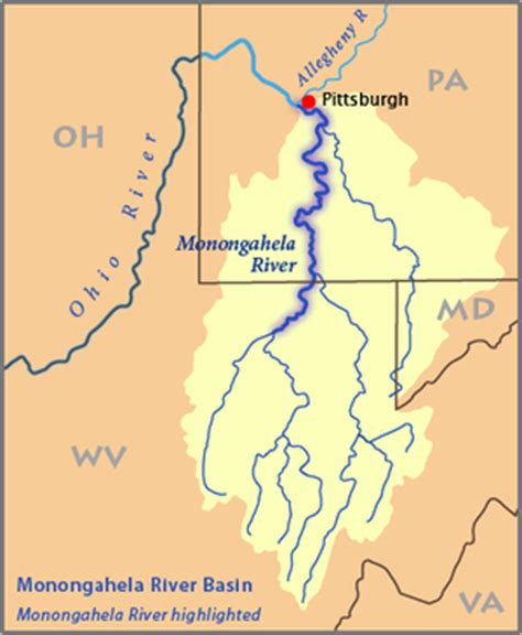 River synonyms, river pronunciation, river translation, english dictionary definition of river. Monongahela River - Wikipedia