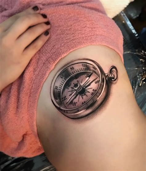Top 20 Trending Compass Tattoos To Try In 2024 Tattoos Design Idea