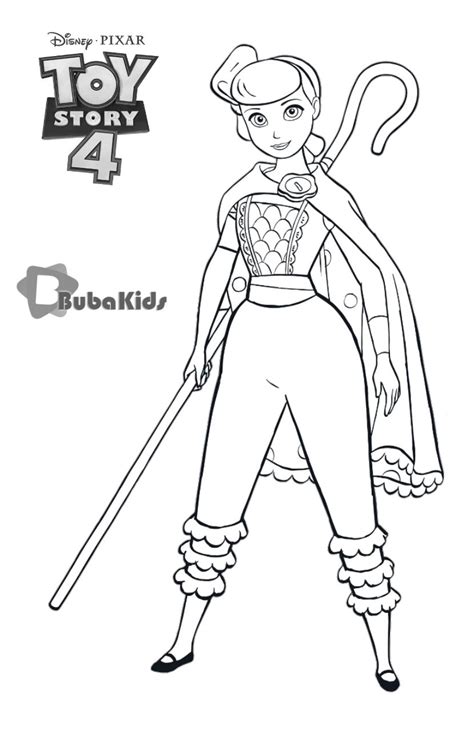 How To Draw Bo Peep From Toy Story 4 Askworksheet