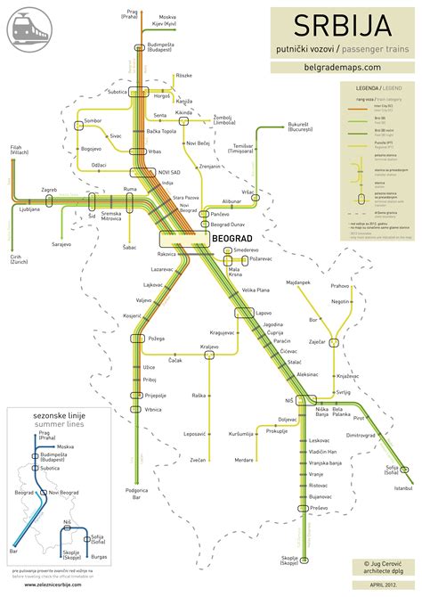 Zeleznice Srbije Mapa Pruge Superjoden
