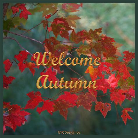 Welcome Autumn Images Captions And Quotes Calendars
