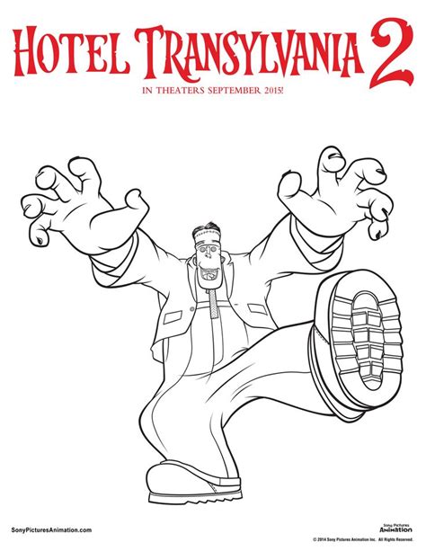 But it is the humor that outweighs the horror, of course ! 6 Totally Free Hotel Transylvania 2 Printables