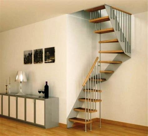 Interior Smallest Spiral Staircase For Narrow Space Banister Ideas