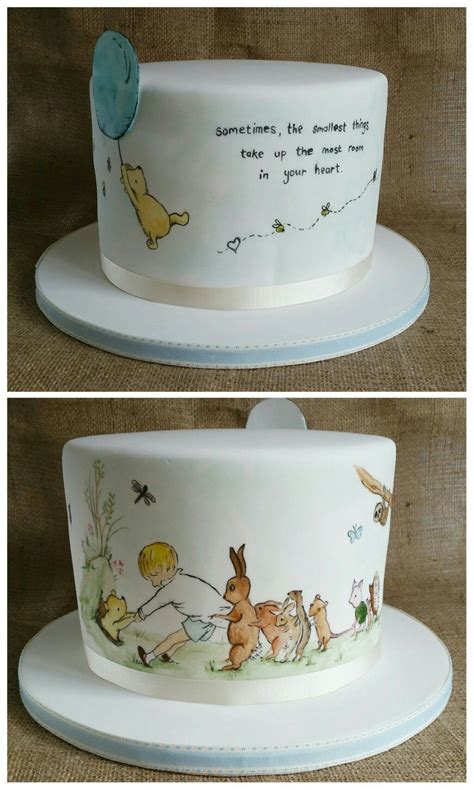 Image Result For Classic Winnie The Pooh Baby Shower Cake Baby Shower