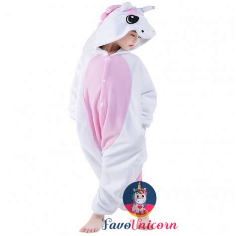 Kids Pink Pegasus Costume Onesie Pajama Animal Outfit For Boys And Girls