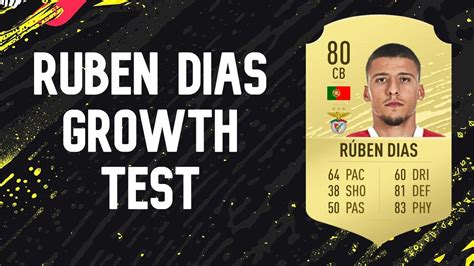 Ruben Dias Dynamic Potential Test // FIFA 20 - YouTube