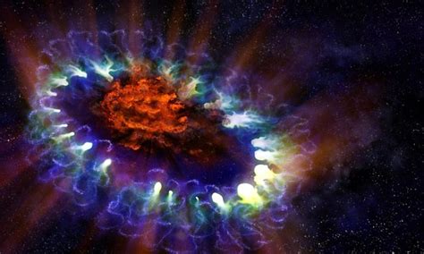 Supernova Revealed In Stunning Detail Massive Dust Remnants From An