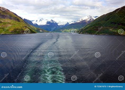 Fiords Of Norway Stock Image Image Of Europe Snow Water 72367475