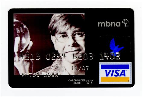 Maybe you would like to learn more about one of these? Lot Detail - Elton John Signed Promotional MBNA America Bank Credit Card