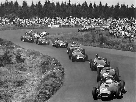 1957 German Grand Prix Nurburgring Nordschleife By F1 History On