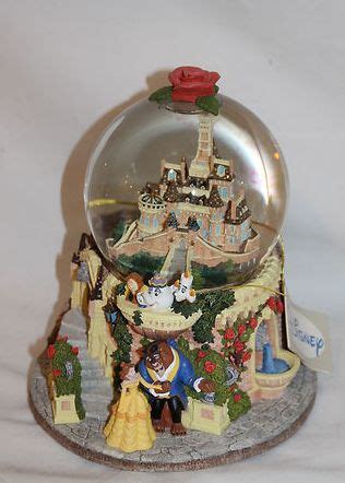 Disney Beauty and the Beast Snowglobe Castle | Disney ...