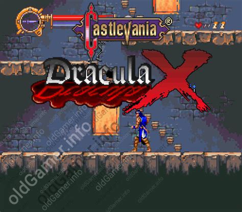 Скачать Castlevania Dracula X на Super Nintendo SNES oldGamer info