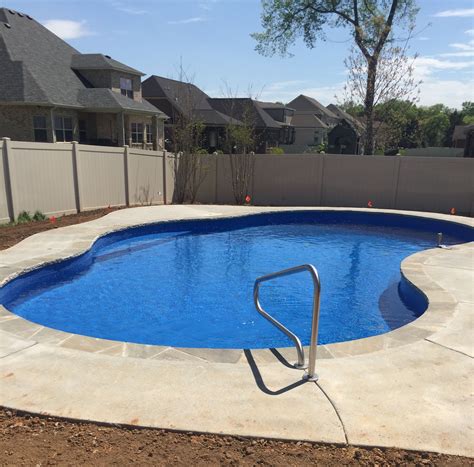 Pool and Spa Depot - 16' x 34' Concrete Wall pool Deer Creek shape