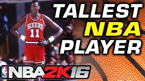 Off topic > top 10 nba players right now? NBA2K16 Tallest NBA Player: Manute Bol - YouTube