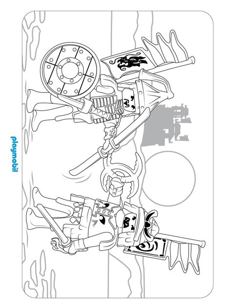 Playmobil Pirate Coloring Pages Coloring Pages