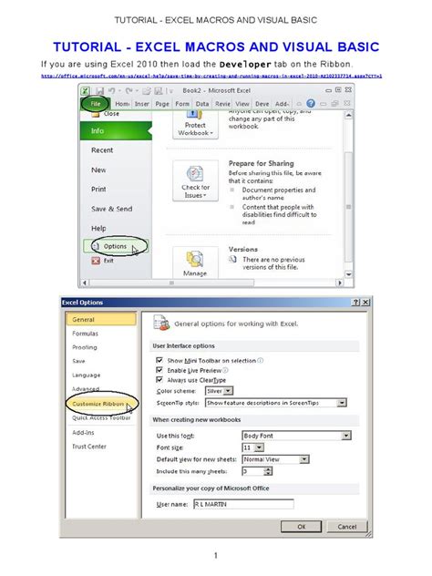 In the option compare statement syntax, the braces and vertical bar indicate a mandatory choice between three items. Tutorial - Excel Macros and Visual Basic (4feb2015 ...