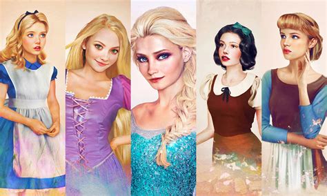 There are so many amazing disney movies, that sometimes, it's hard to remember that they're not all animated. 13 Disney princesses as real-life portraits - Nerd Reactor
