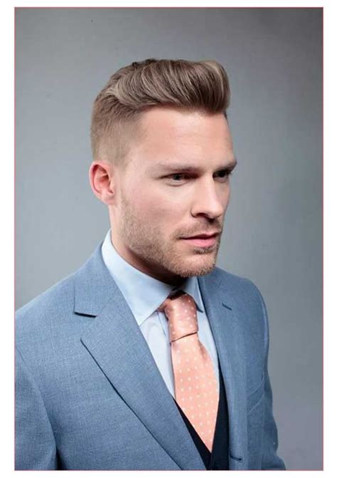 Undercut Men Wedding Hairstyle - Wavy Haircut