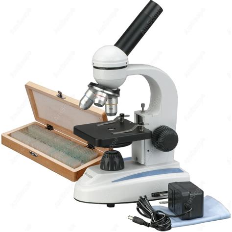 Jual Student Compound Microscope Amscope Supplies 40x 1000x Home School