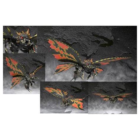 Godzilla Vs Mothra Battra Sh Monsterarts Action Figure Bandai