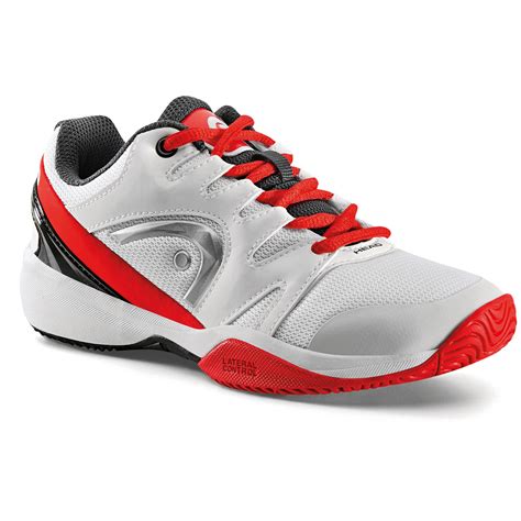 Looking for a durable or lightweight tennis shoe? Head Kids Nitro Junior Tennis Shoes - White/Red - Tennisnuts.com