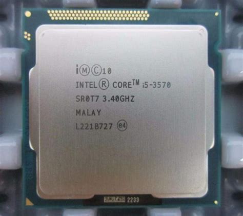 Intel Core I5 3570 Processor 4 Core 34ghz Lga1155 Cpu Dynokart