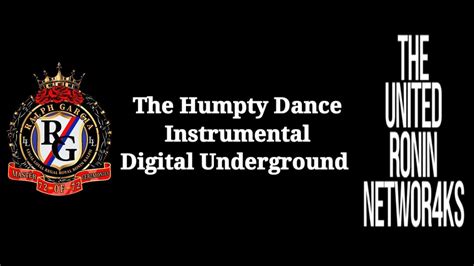 Digital Underground The Humpty Dance Instrumental Youtube