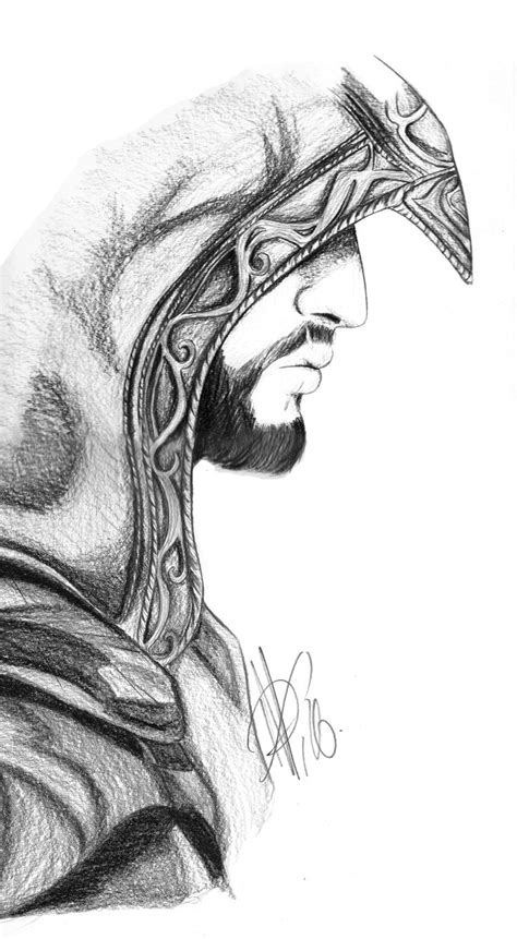 Ezio Auditore Da Firenze Ezio Auditore Kratos Desenho Desenhando