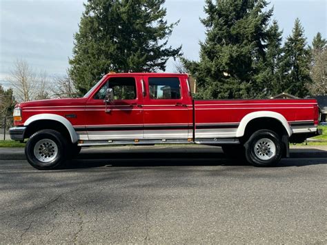 1993 Ford F 350 Hd Crew Cab Long Bed V8 75l 460 4x4 â€œroll A Longâ