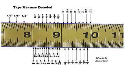 The measurements offer precision in 1/16″ increment measurement markings and is extremely accurate. Tape Measure