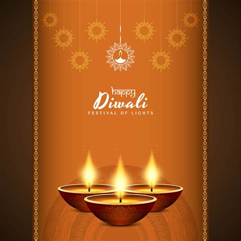 Abstract Happy Diwali Festival Greeting Background 253980 Vector Art At