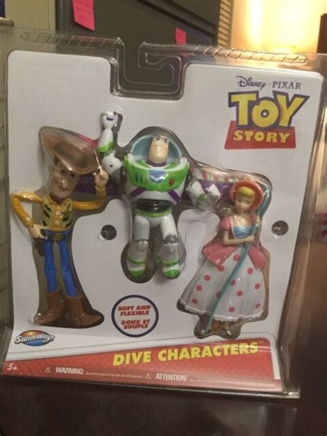 Disney Pixar Toy Story 4 Dive Characters Figures By Swimways Ebay